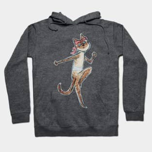 cat fighter Hoodie